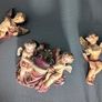 Set of 3 antique Angel holy-water font Image 2