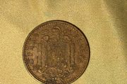 1975 Spain 1 Peseta Coin - King Juan Carlos I