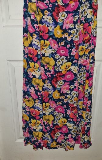Monsoon Floral Maxi Dress Size Uk 22