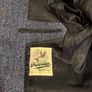 Tweed herringbone blazer and waistcoat sz m Image 2