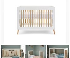 Maya Mini Cot bed perfect for a small space