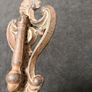 Vintage NICE  8 1/4 x 4 7/16 Large Cast Iron Door Knocker No Cracks Image 3