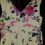 Bhs Ivory floral midi dress size UK16 EU44 Postage included Image 2