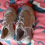 ladies Adidas ozweego trainers size 5 Image 4