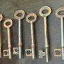 1 Large Medium Small Irish Antique Vintage Iron HAUNTED Skeleton Key Antique & Cursed Paranormal Activity Attached Image 3