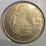 1914 british silver half crown Image 2
