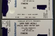 concert tickets