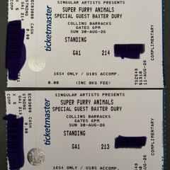 concert tickets