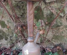Vintage oil lamp