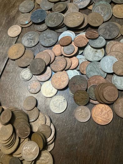 1,2 kg UK coin lot