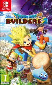Dragon Quest Builders 2 game for Nintendo Switch console - mix of Minecraft & Terraria - better than Mario or Zelda