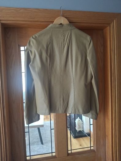 italian leather jacket size 12