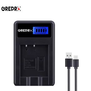 NP-50 / KLIC-7004 / D-LI68 USB LED Charger for Fuji, Kodak, Pentax Camera Batteries