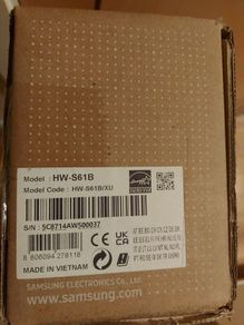 Samsung Soundbar HW-S61B/XU