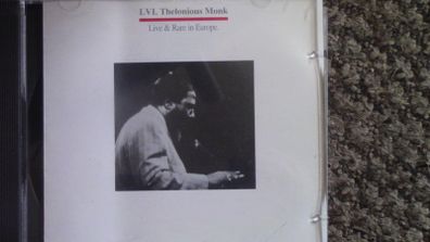 Thelonious Monk - Live & Rare In Europe CD