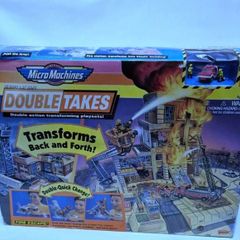 Rare Vintage 1995 Micro Machines Double Takes 2 In 1 Fire Escape  New Unopened