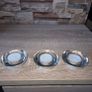 3 NEW Glass Tealight candle holders with candles included Image 2