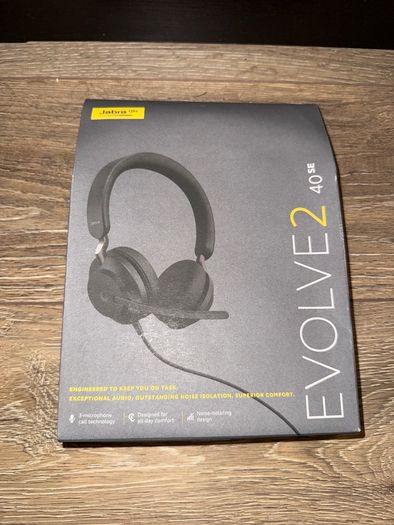Jabra Evolve2 40 SE Wired Headset