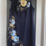 HOBBS Moira Navy & Yellow Dress Sz 16 UK - Bnwt Rrp 190 Image 8