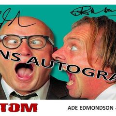 Ade Edmondson & Rik Mayall Autographs