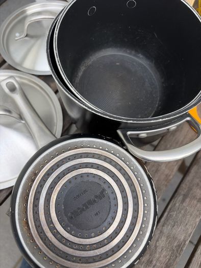 Circulon saucepans