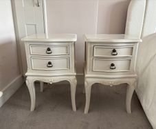 French Style Bedside Tables/Cabinets
