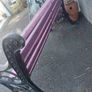 Cast iron garden bench Image 2