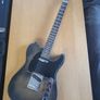 Tobacco burst Tele style electric guitar Image 8