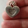 Double Love Hearted "Love" Sterling Silver Bracelet Image 6