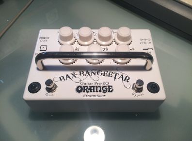 Orange Bax Bangeetar Guitar Pre-EQ Pedal