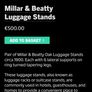 antique hotel luggage stand miller and beatty Image 4