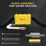 Toolbox style Heater with Power Supply, Timer, Bluetooth App. Latest 2025/2026 model. Silent Pump. (Dublin Stock) Image 8