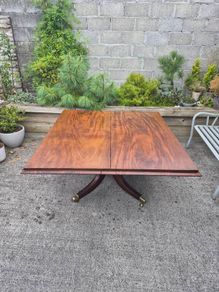 19Th Century Georgian Mahogany Dining Table