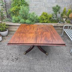 19Th Century Georgian Mahogany Dining Table