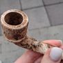 Vintage clay pipe Image 4