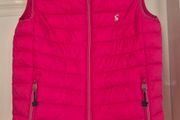 Joules sleeveless pink padded gilet