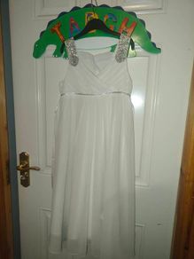 Monsoon flower girl dress Age 8