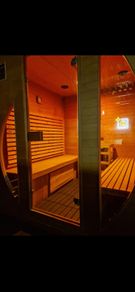 6 Person Traditional Finnish Sauna with Harvia Senator T9 stove