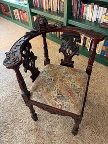 Antique Edwardian Corner Chair