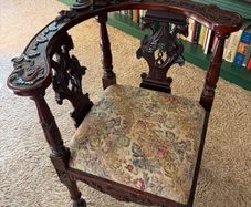 Antique Edwardian Corner Chair