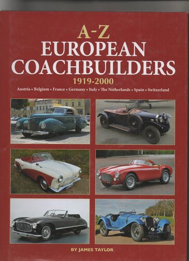 A-Z European Coachbuilders 1919-2000 by James Taylor