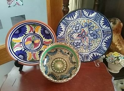 Three Pottery Pieces