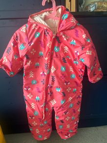 Reversible columbia jacket for girl