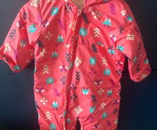 Reversible columbia jacket for girl