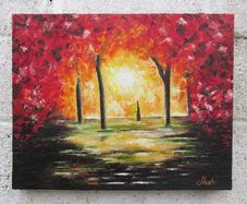 Pallette Knife Painting