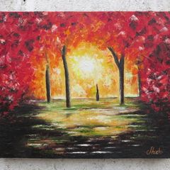 Pallette Knife Painting
