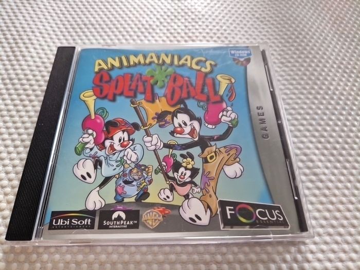 Animaniacs Splat Ball Windows Pc Cd Rom Games Original