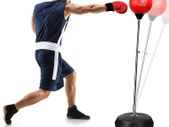 Punching Bag with Stand for Adults Kids, Dprodo Adjustable Speed Reflex Training Bag Plus Boxing Gloves, Workout Punch Set for Home Gym