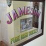 Original 1970s Large Jameson Irish Whiskey Mirror Image 2