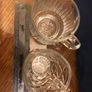 Two Vintage Glass jugs Image 5